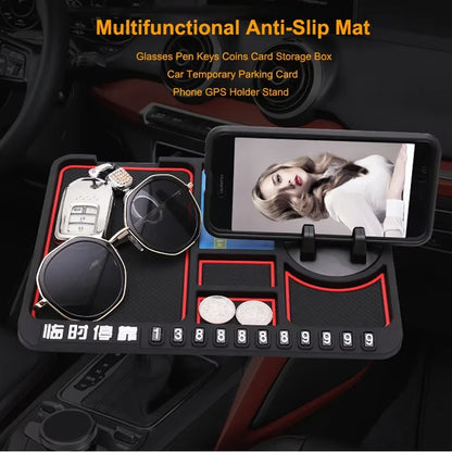 Multi-Functional Car Anti-Slip Mat Auto Phone Holder Non Slip Sticky anti Slide Dash Phone Mount Silicone Dashboard Car Pad Mat