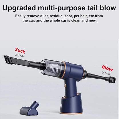 95000PA Handheld Cordless Vacuum Cleaner Home & Car Dust Blower Mini Air Duster