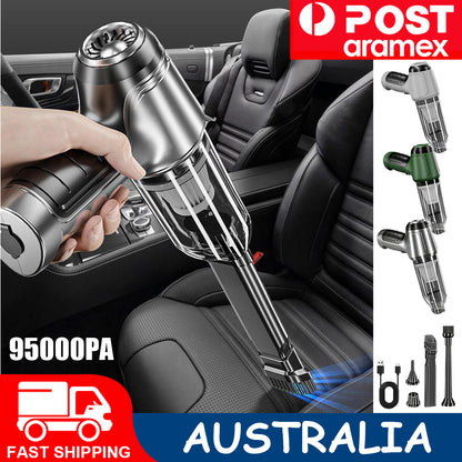 95000PA Handheld Cordless Vacuum Cleaner Home & Car Dust Blower Mini Air Duster